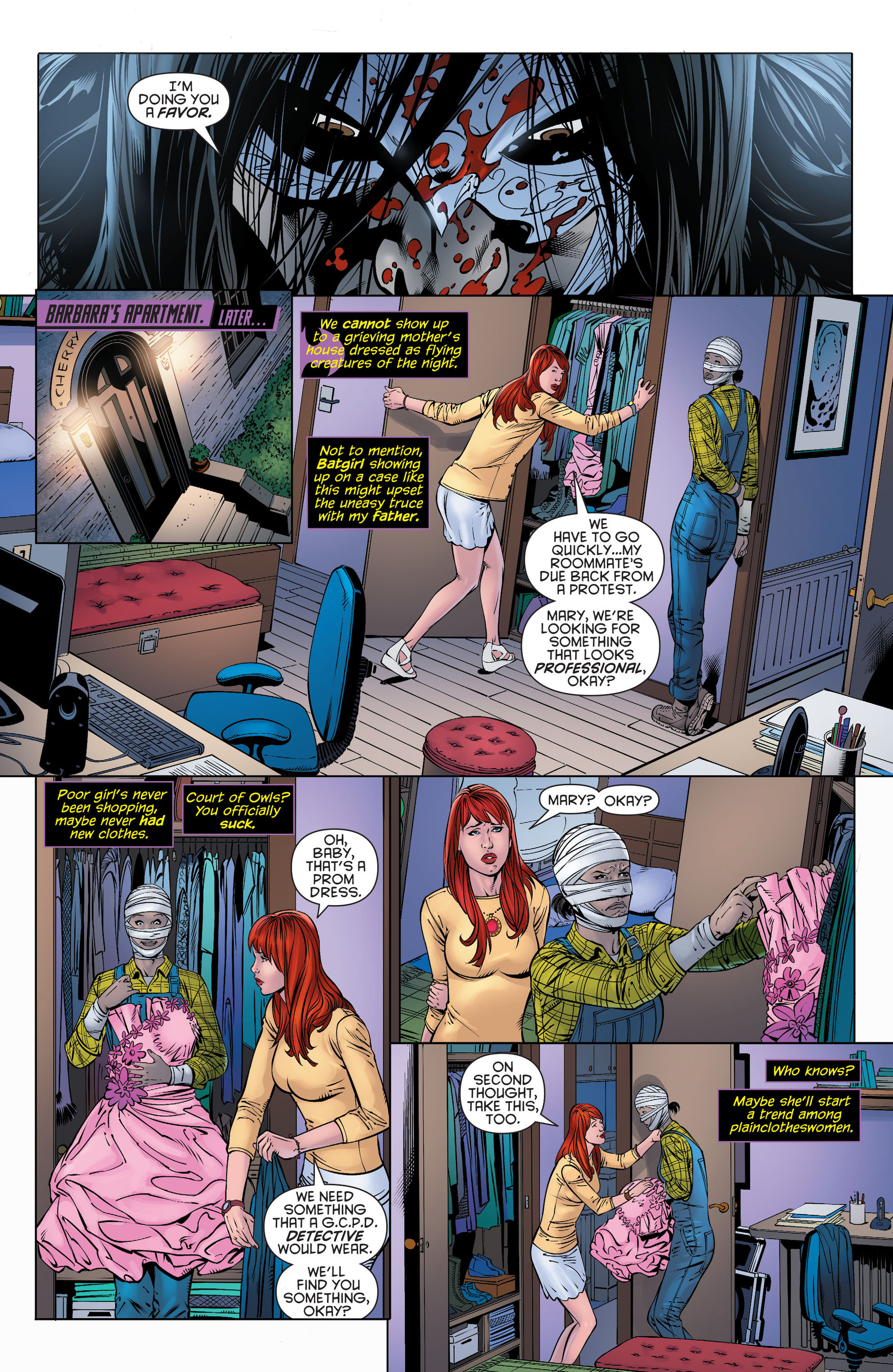 Read online Batgirl (2011) comic -  Issue #28 - 14