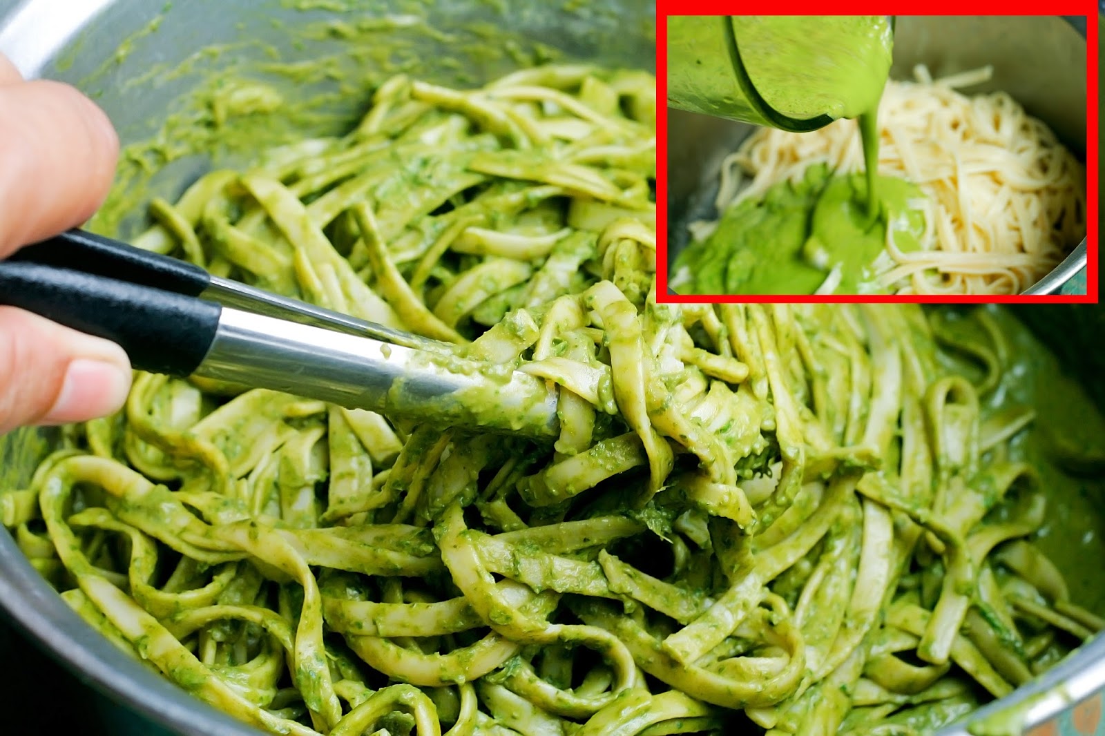 ISA quiere ser CHEF Pasta al Pesto Verde