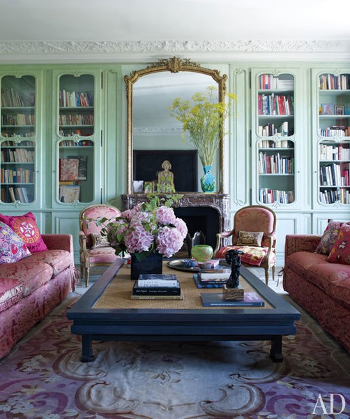 Dooley Noted Style: color crush - minty fresh - in the home