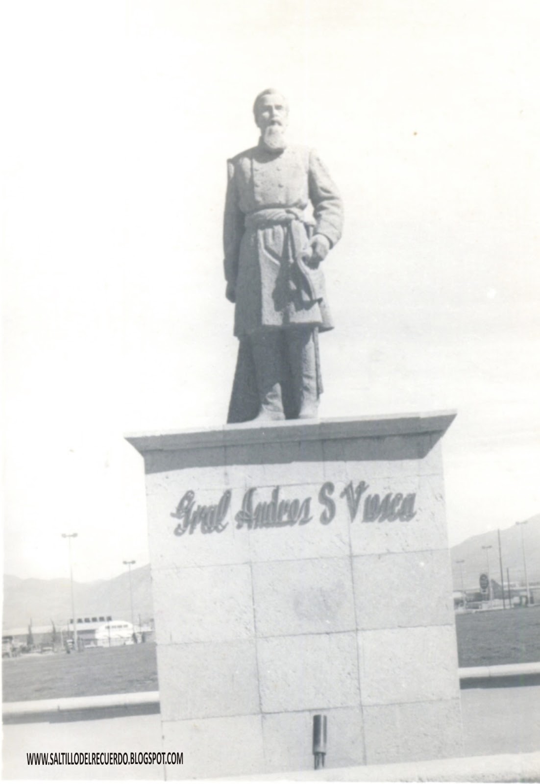 SALTILLO DEL RECUERDO EL GRAL ANDRES S. VIESCA EN EL PASEO DE LA