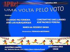 Uma volta pelo VOTO, sessão pública de esclarecimento promovida pela APRe! em Lisboa