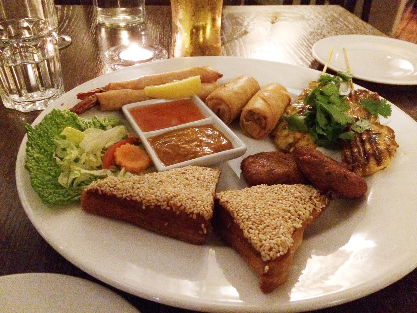 The Fox Inn Tangley review, Hampshire Thai restaurants, food bloggers, FashionFake