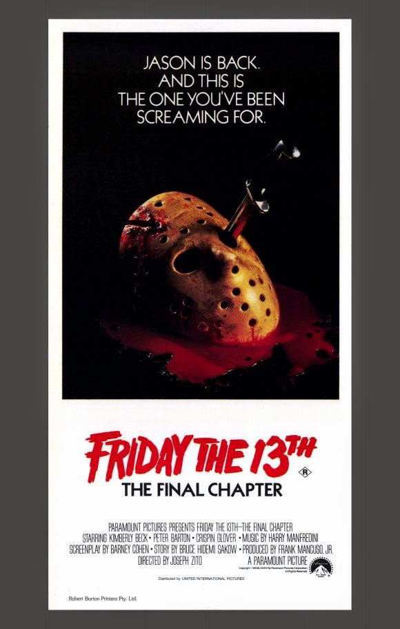 Cody's Film, TV, and Video Game Blog: Franchises: Friday the 13th. Friday  the 13th: The Final Chapter (1984)