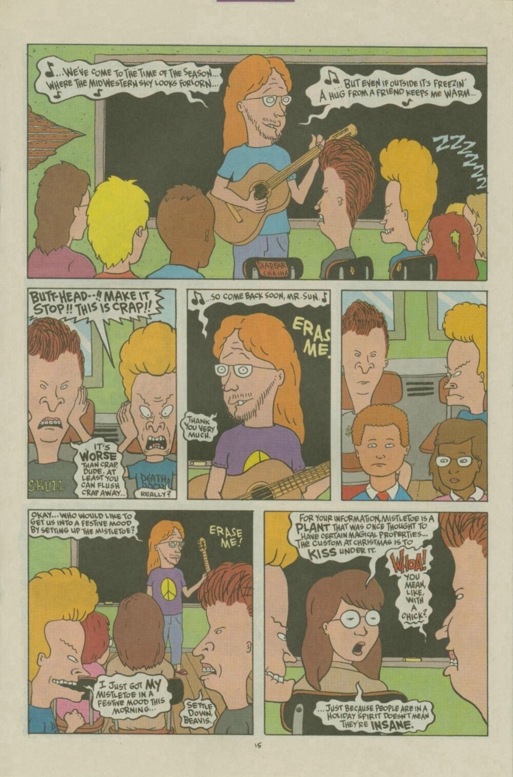 Read online Beavis and Butt-Head comic -  Issue #12 - 15