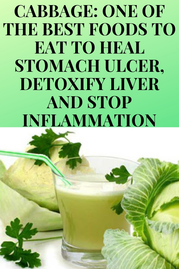 Cabbage One Of The Best Foods To Eat To Heal Stomach Ulcer, Detoxify