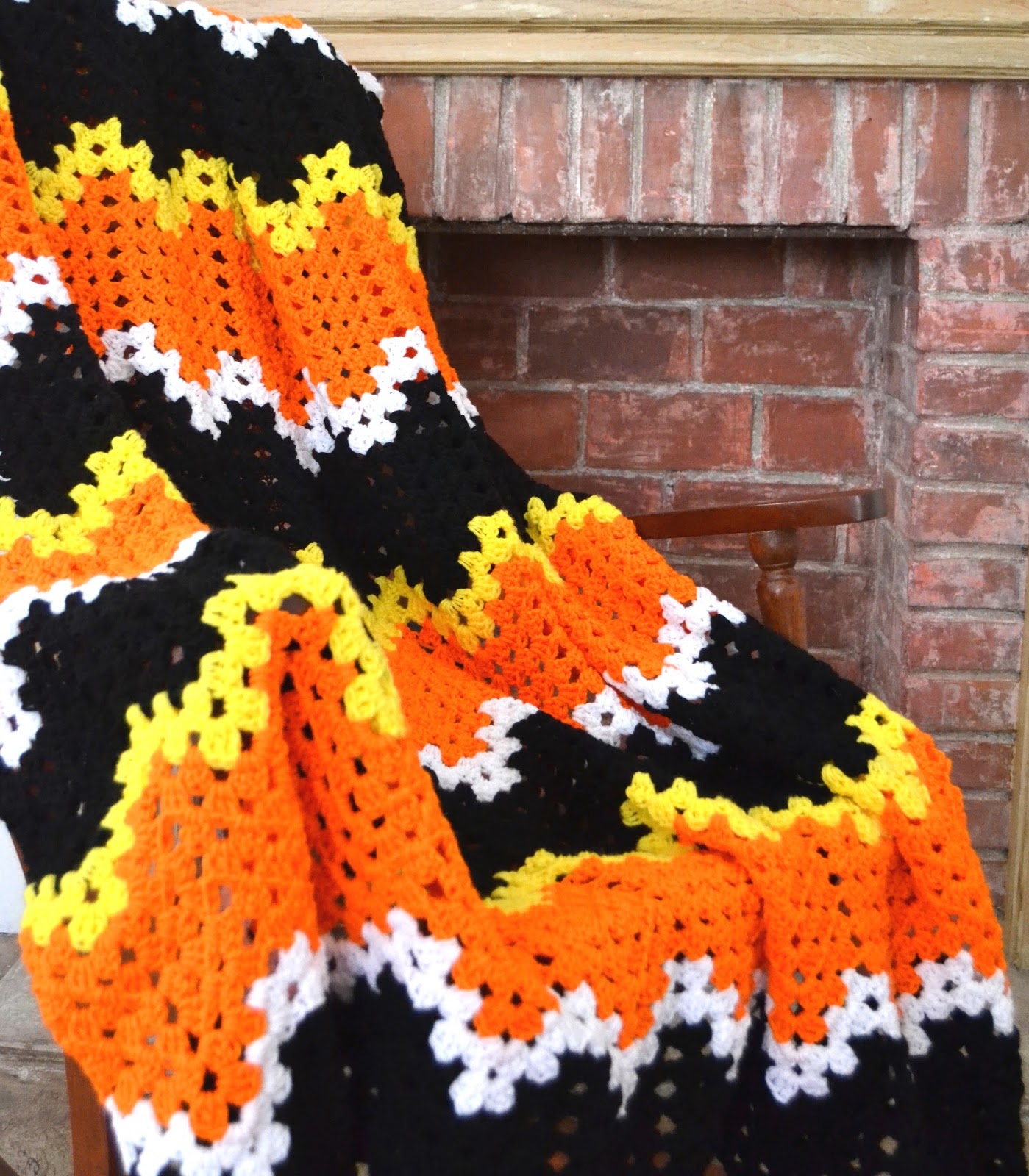 by MingazovArt Hand Crochet Halloween Candy corn
