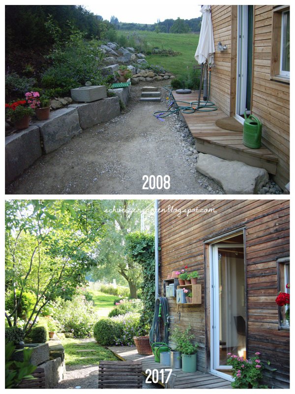 Unser Garten Wird Erwachsen 10 Jahre Ein Schweizer Garten Mit