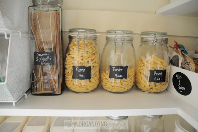 Labeled Jars :: OrganizingMadeFun.com