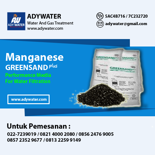 Jual Manganese Greensand Plus | Jual MGS Di Bandung