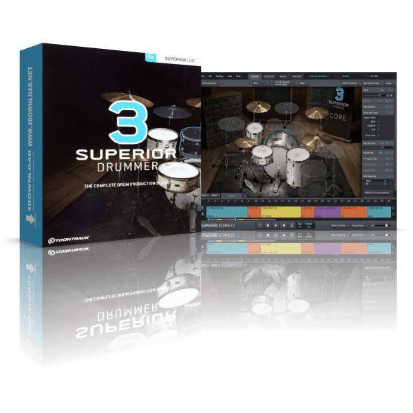 Toontrack Superior Drummer 3 v3.3.3 Full version