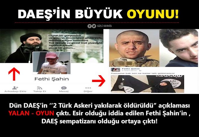 DAEŞ'in 2 Türk Subayını Yaktığı Video Sahte Çıktı