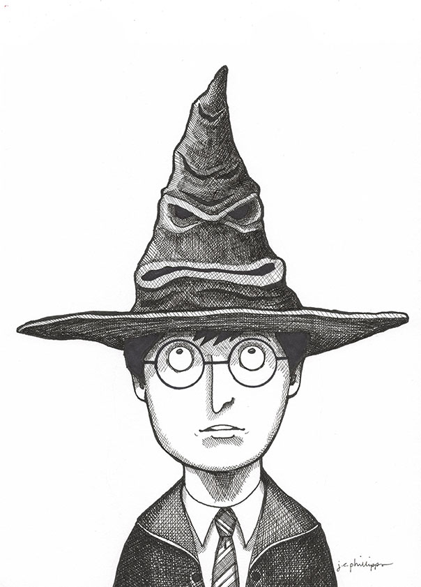 Featured image of post How To Draw The Sorting Hat Sharing some really awesome pieces by other artists is totally fine too