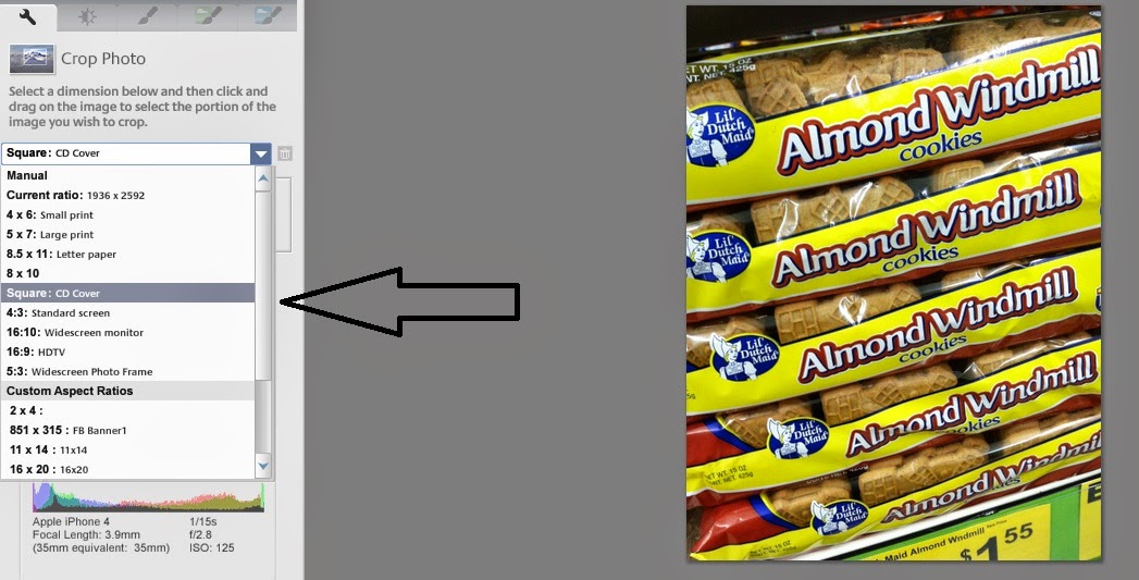 how to make photos 4x6 on iphone