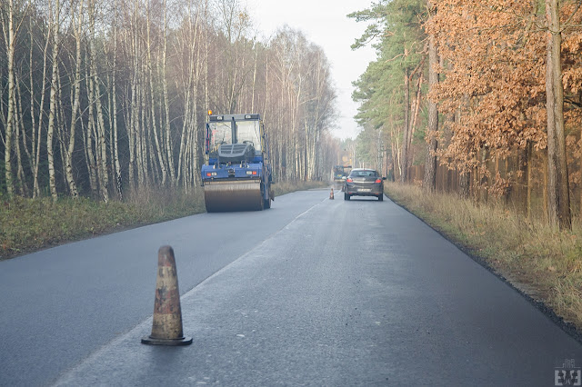 Remont drogi dojazdowej do Miedzynia Bydgoszcz Białe Błota