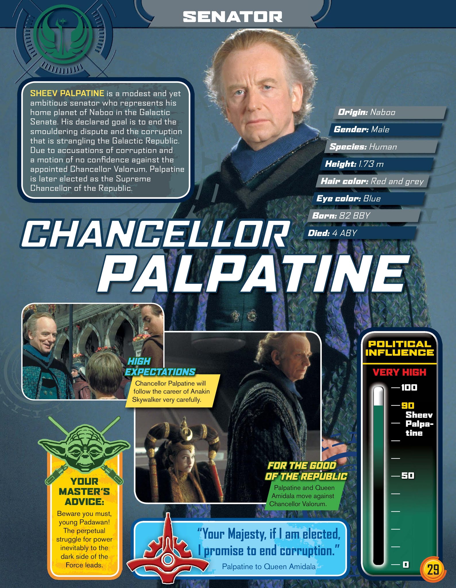 Read online Star Wars Jedi Master Magazine comic -  Issue #1 - 23