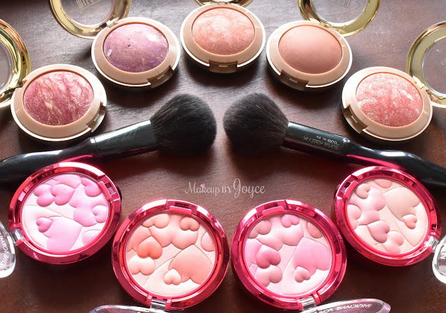 Milani Physicians Formula Happy Booster Blush Collection Swatches