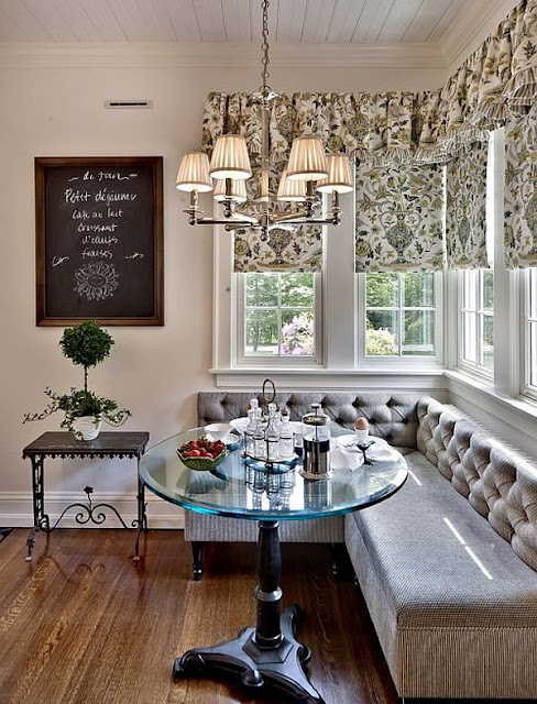 Decor Inspiration - Sunny Breakfast Nook - Cool Chic Style Fashion