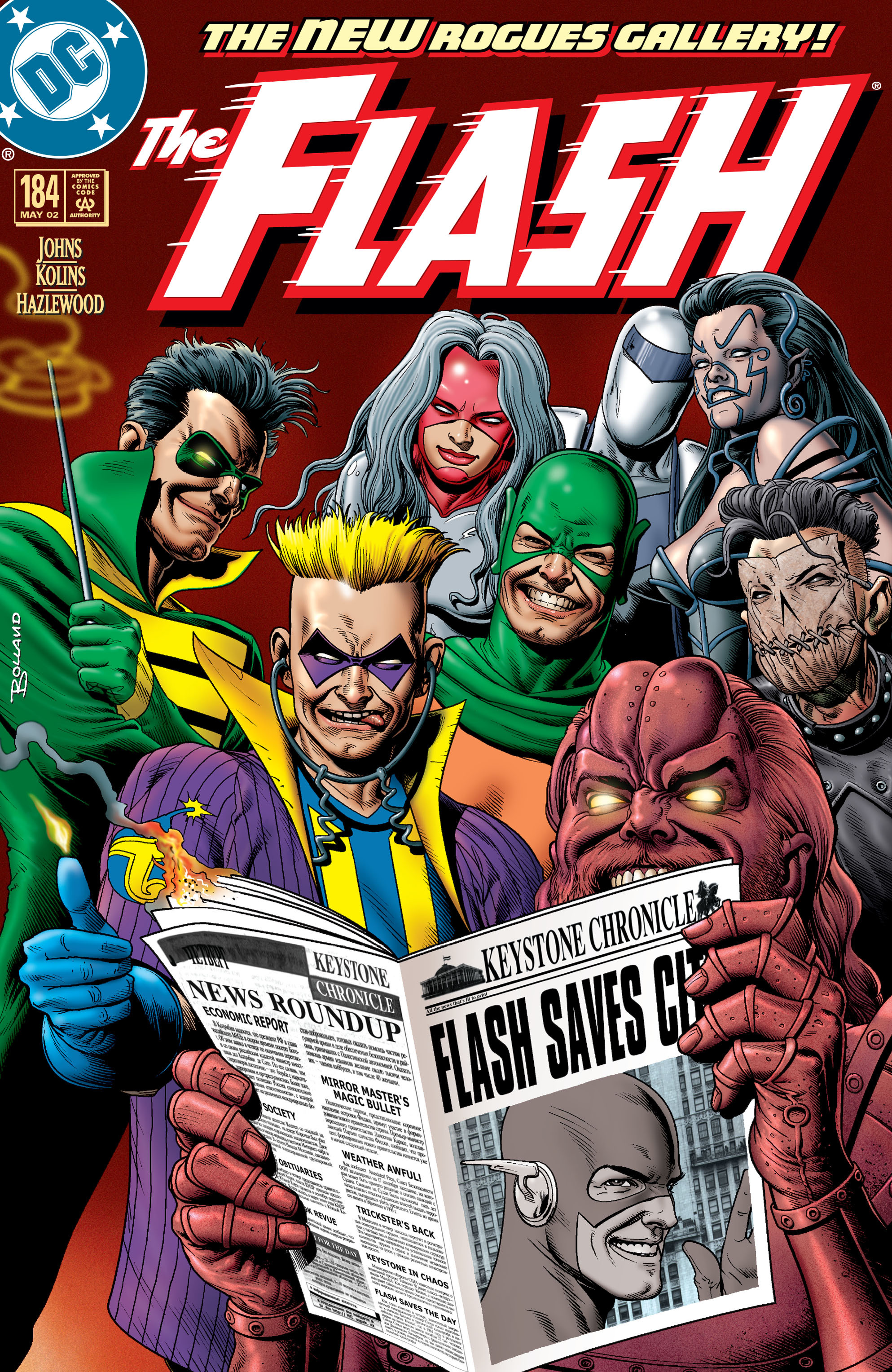 Read online The Flash (1987) comic -  Issue #184 - 1
