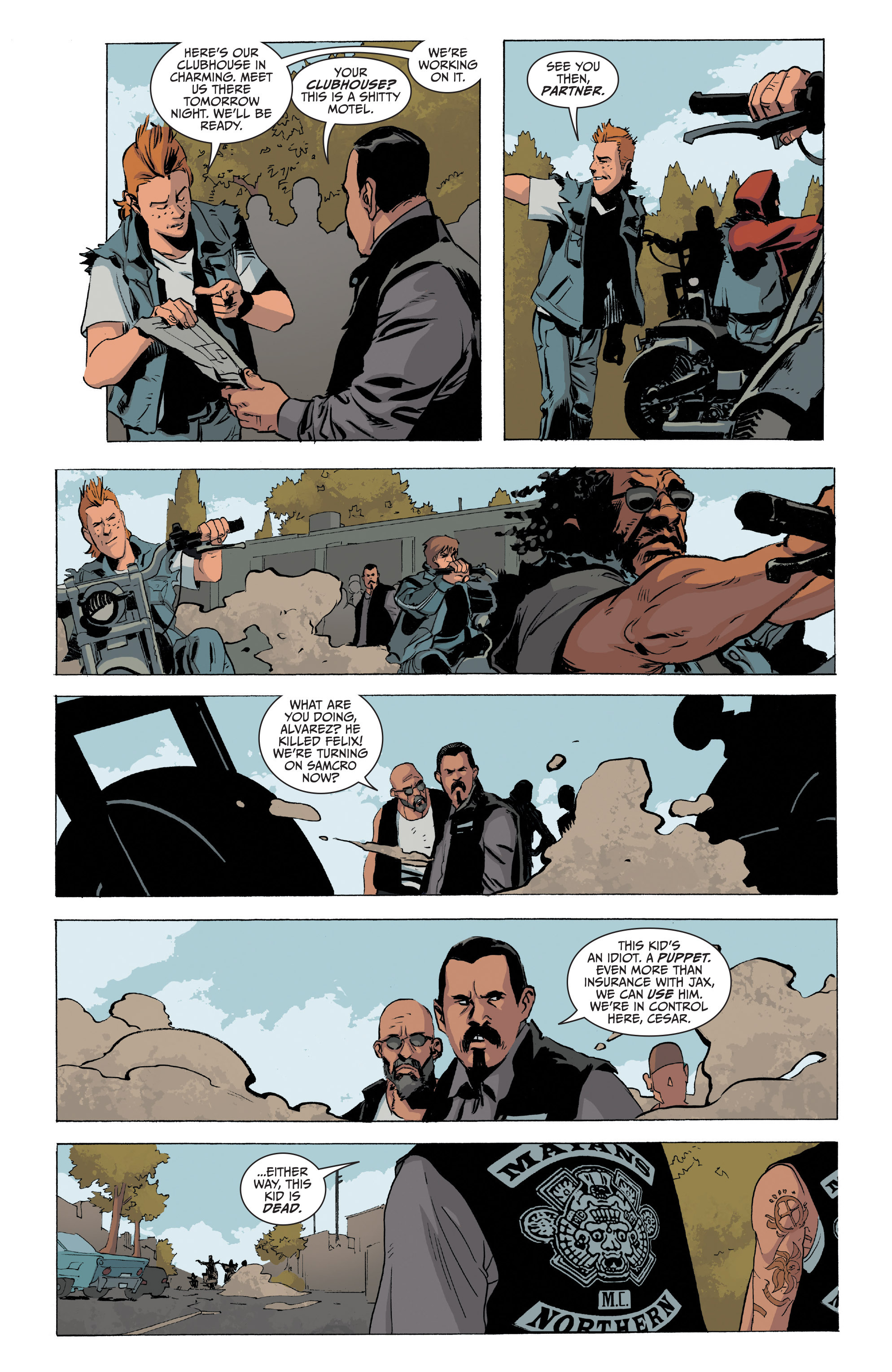 Read online Sons of Anarchy comic -  Issue #21 - 11