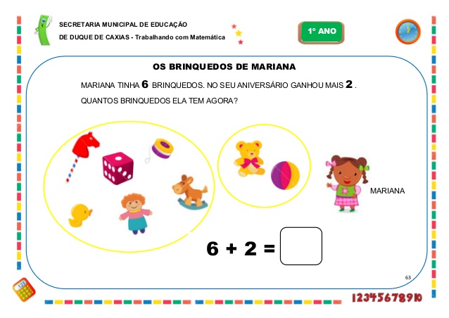 caderno de atividades matematica 1 ano fundamental