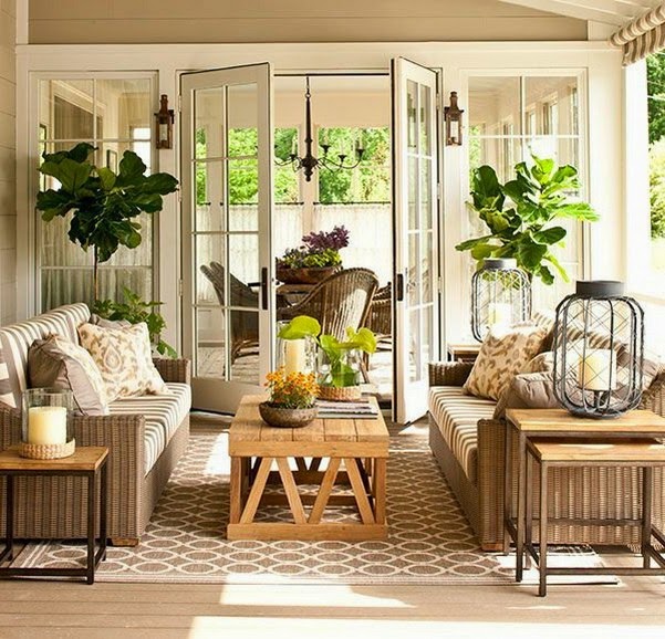 Interior design designer living room with nest tables