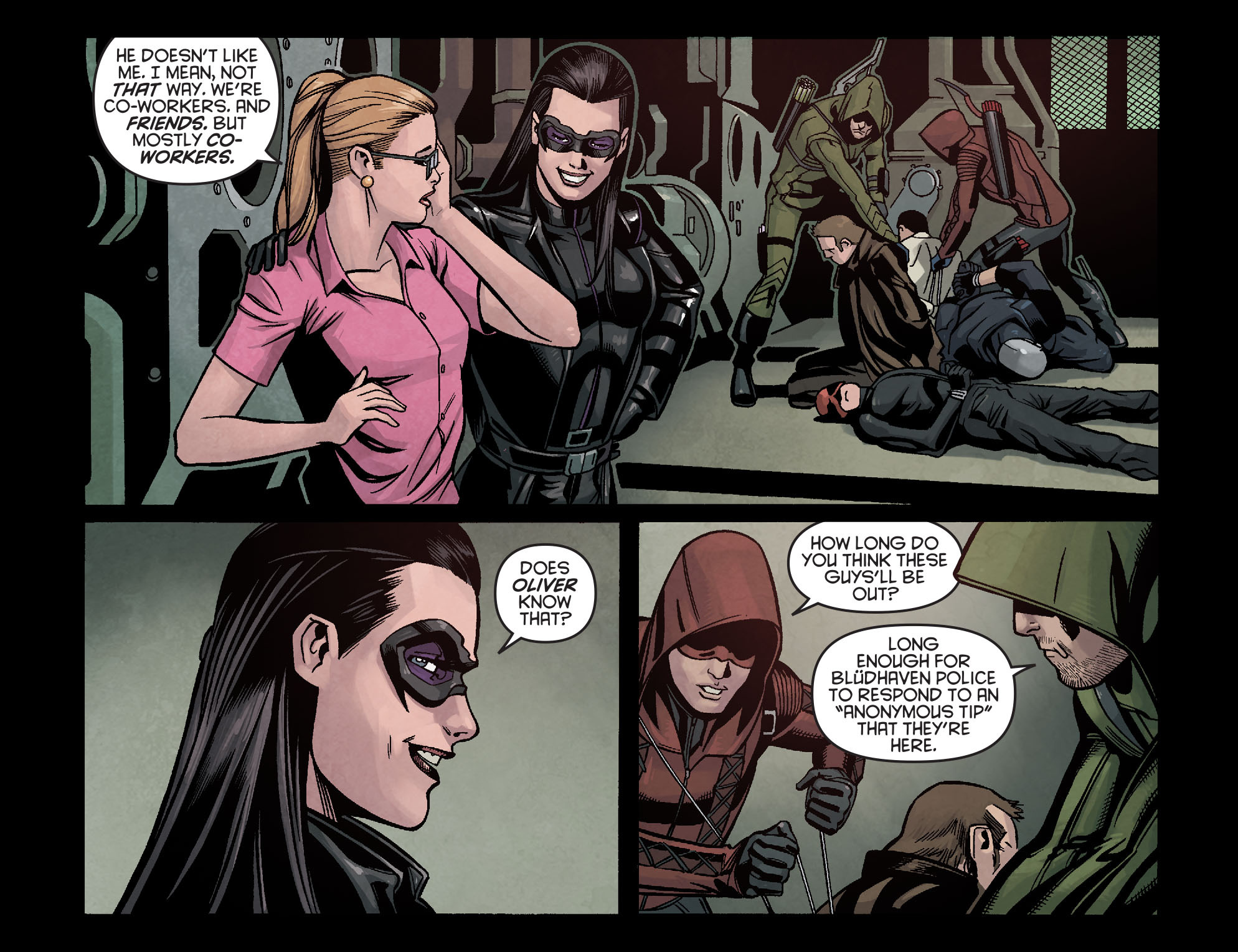 Read online Arrow: Season 2.5 [I] comic -  Issue #16 - 7