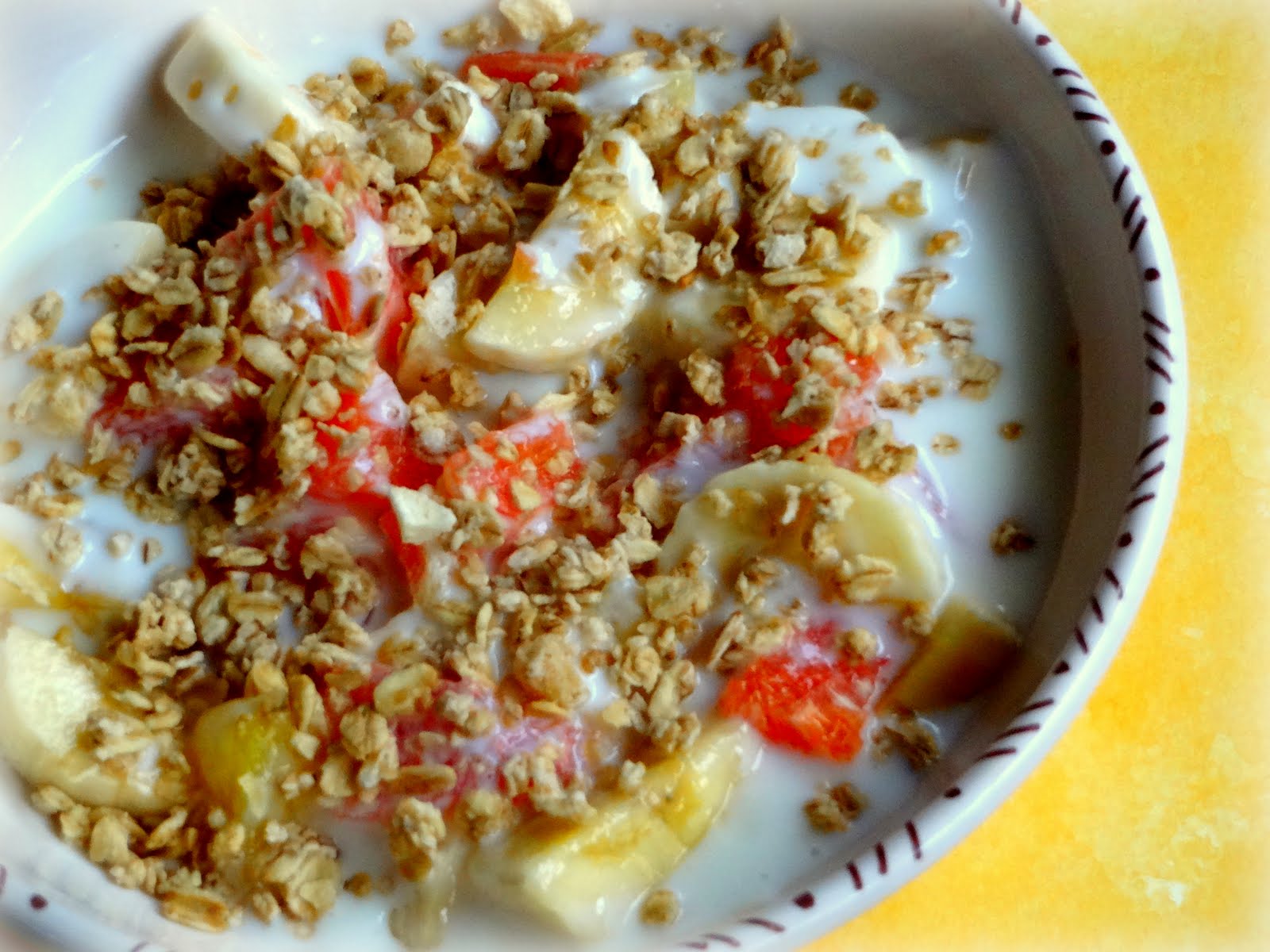 Yummy by Emmy Fruit with Kefir and Granola