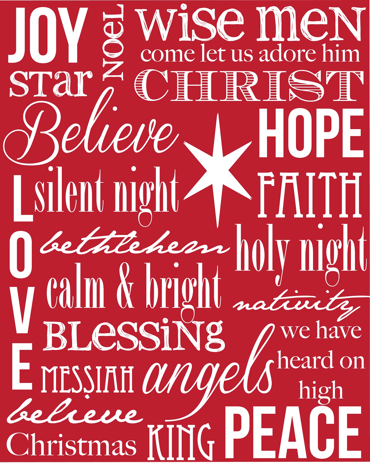 Golden Style Book: {Free!} Christmas Printables!