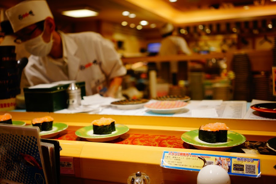 Sushi at Katumidori