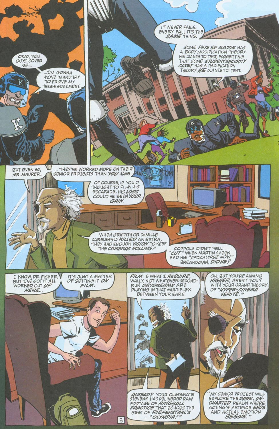 Read online Finals comic -  Issue #1 - 6