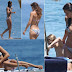 Helena Christensen flaunts her body in a bikini 