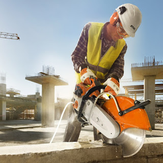 Hire a tool for cutting concrete