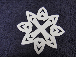 Ines Felix - Kreatives zum Nachmachen: Sterne aus Papier schneiden