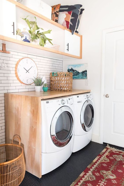 La Fabrique à Déco: Intégrer esthétiquement un lave-linge dans son intérieur