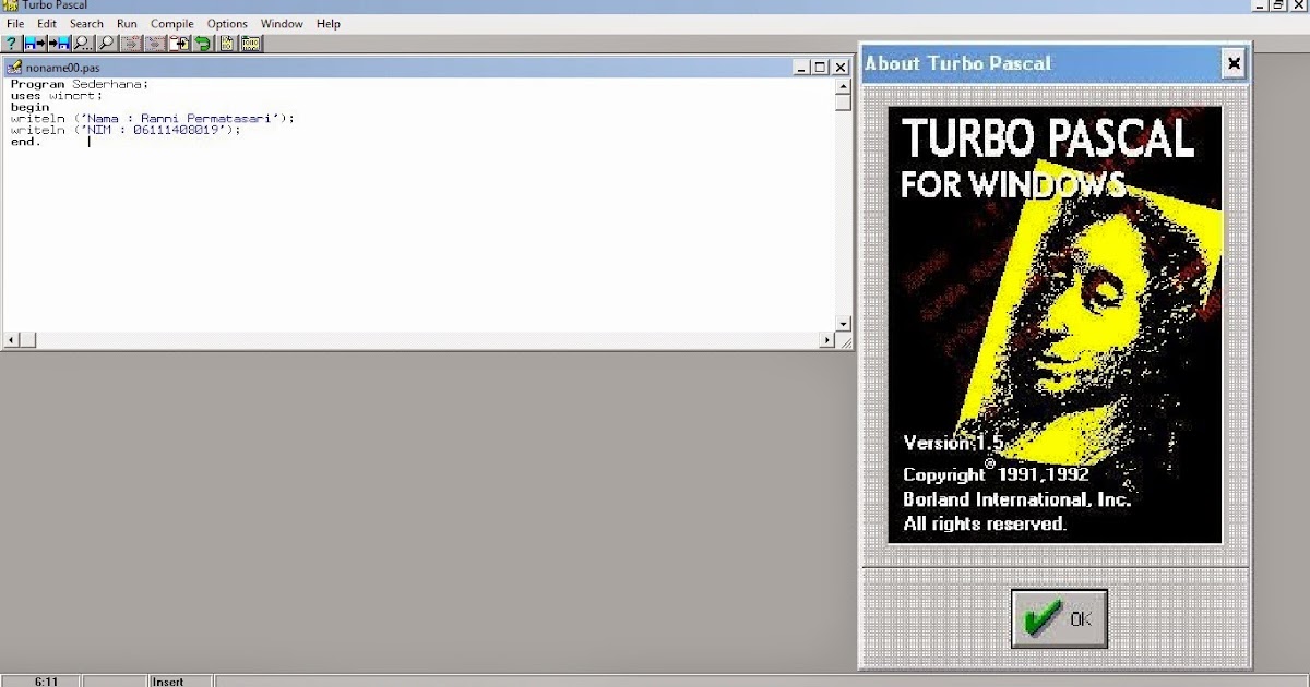 TÉLÉCHARGER TURBO PASCAL 1.5 GRATUIT CLUBIC GRATUIT CLUBIC TÉLÉCHARGER PASCAL TURBO 1.5