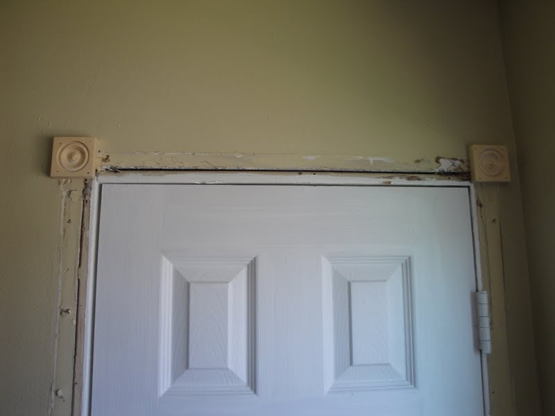 my kind of makeover Replacing Door Casing