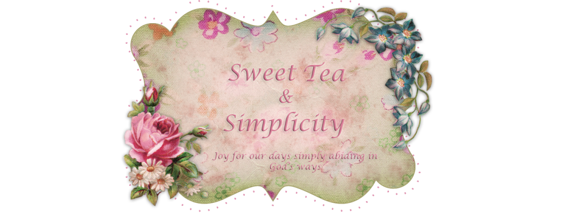 Sweet Tea and Simplicity