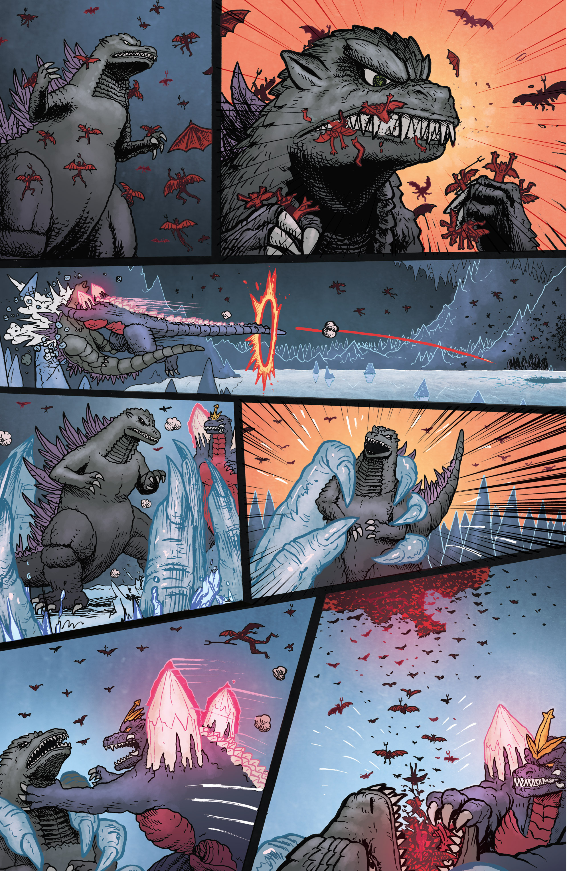 Read online Godzilla in Hell (2015) comic - Issue #3.