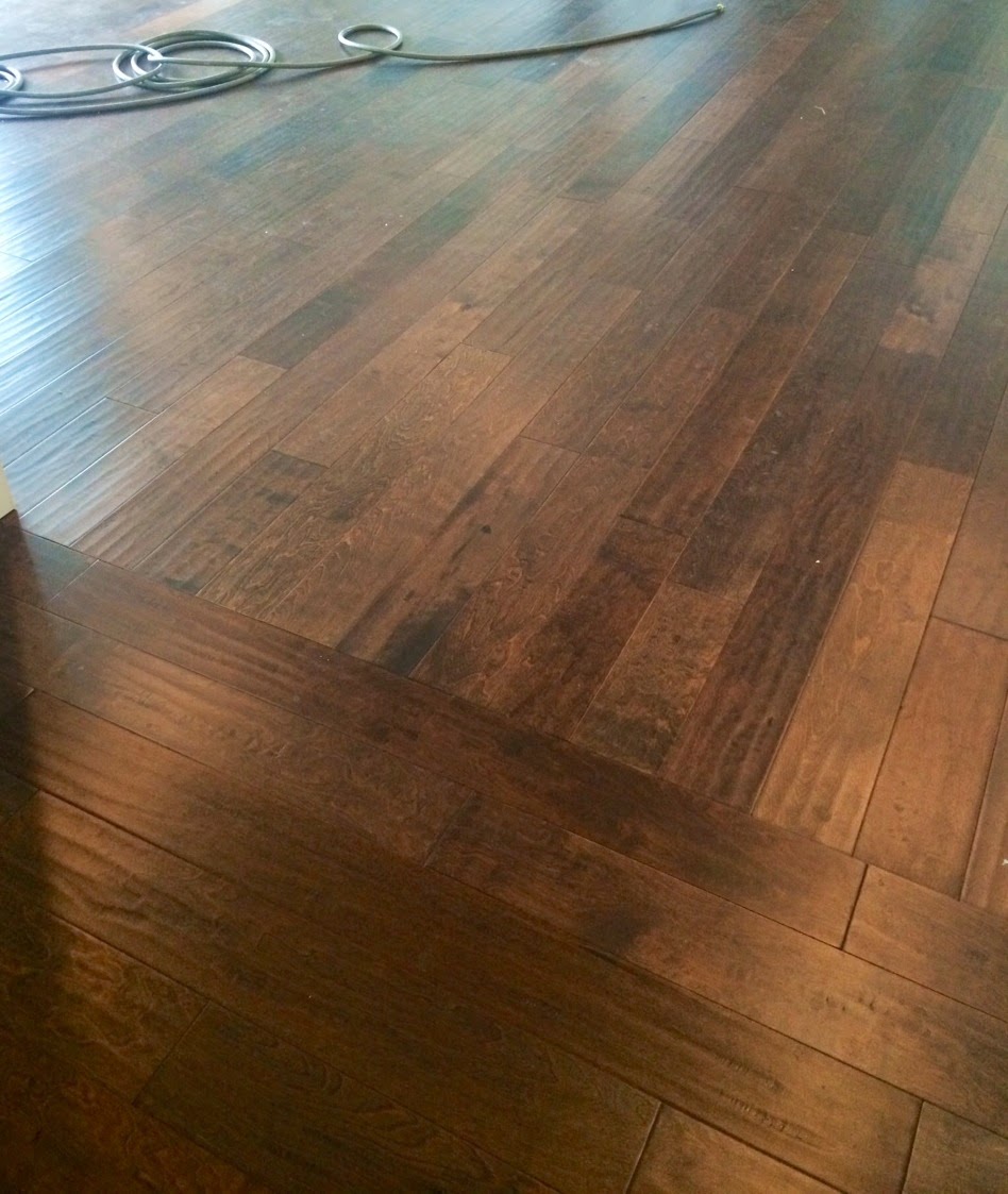 Easy Steps When Changing Direction, Hardwood Floor Direction Change