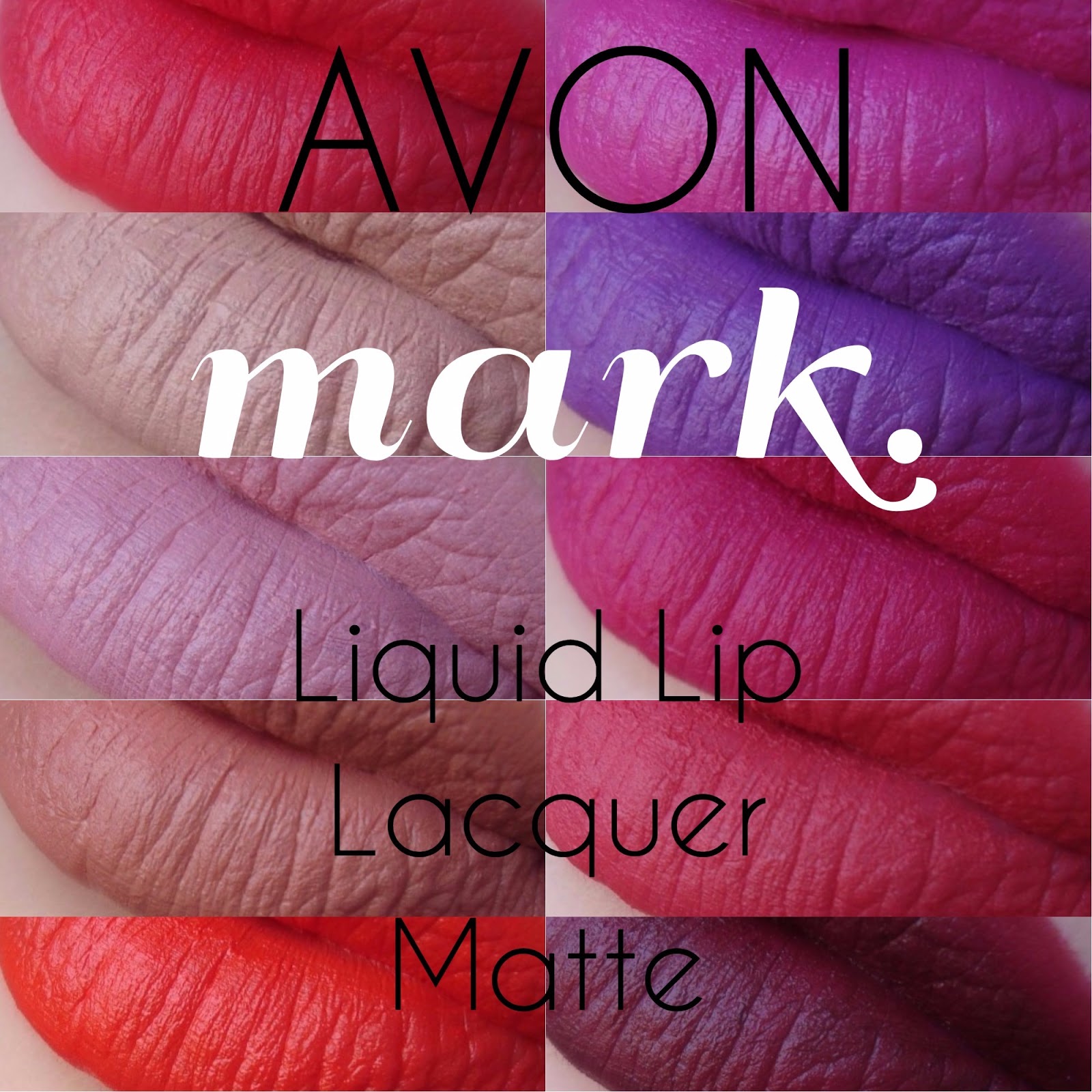 Mela E Cannella Avon Mark Liquid Lip Lacquer Matte Irresistible