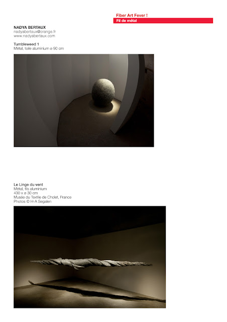 Nadya Bertaux sculptures fil de métal