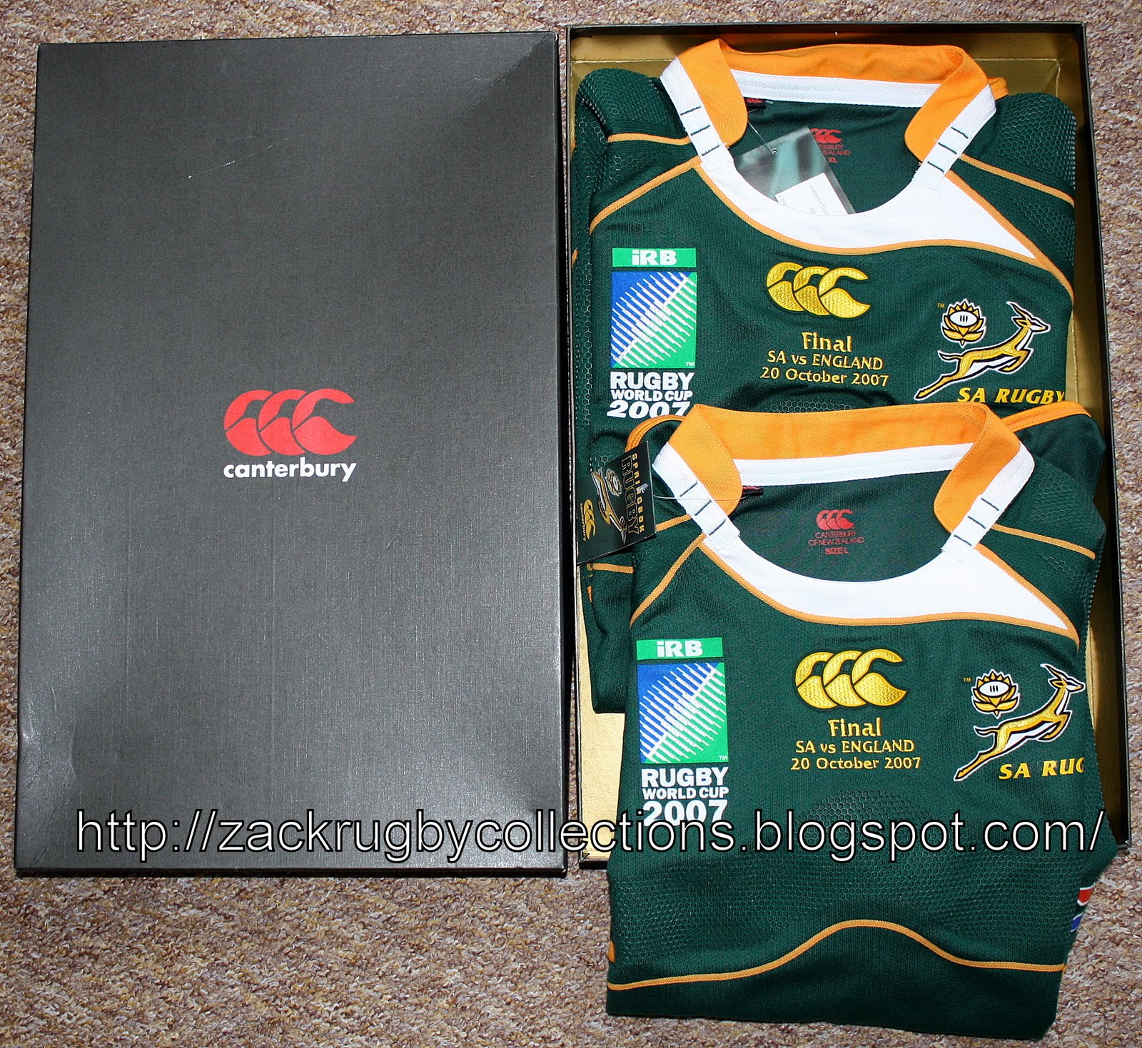 south africa rugby jersey 2007