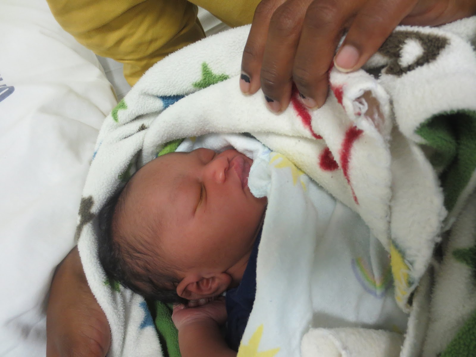 Live from Swaziland it's Saturday morning! Babies, children having