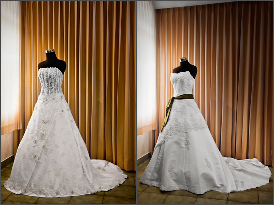 gaun pengantin wanita