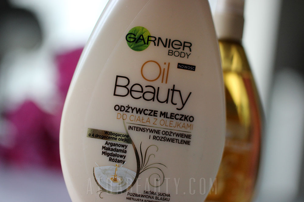 Garnier • Oil Beauty • Olejek i mleczko do ciała