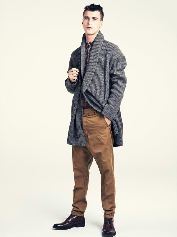 Celebrity Trends of 2011: Winter Men Modern Clothing Collection