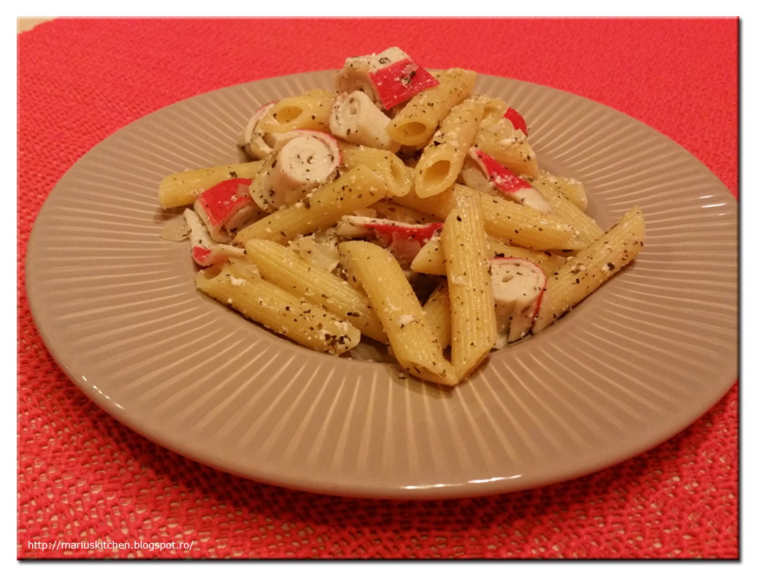 Marius' Kitchen Paste cu surimi