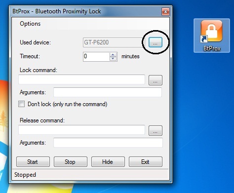 BtProx - Bluetooth Proximity Lock