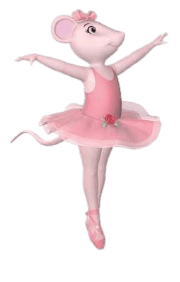 Cartoon Characters: Angelina Ballerina (PNG's)