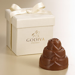 cake favor chocolate favors godiva guests october fun thank